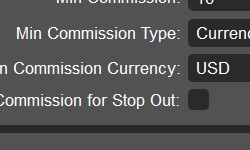 Ability to avoid Min. Commission charge for Stop Out Orders