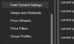 Feed Symbol Settings Application