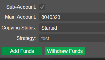 Allowing for Withdrawing Funds From Sub-Accounts Regardless of Copying Status