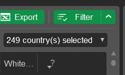 New filters in the Accounts app