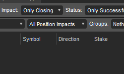 Impact and Status Report Parameters