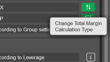 Allowing to Change the Total Margin Calculation Type After Account Creation