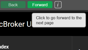 Improved Navigation in the cBroker User Guide