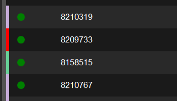 Labelling accounts with colours