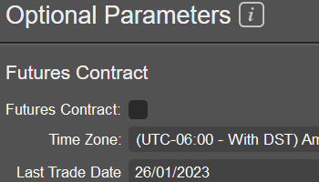 Setting Optional Parameters When Creating Symbols