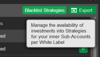 Adding the Option to Enable/Disable Investments in Strategies