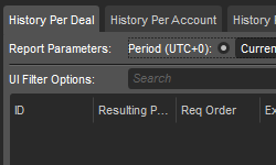 UI and Report Filters Separated