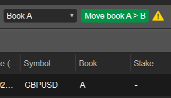 Moving open positions across books