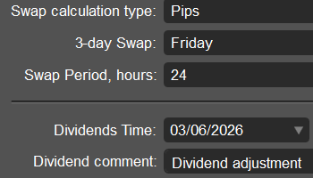 Dividend comments