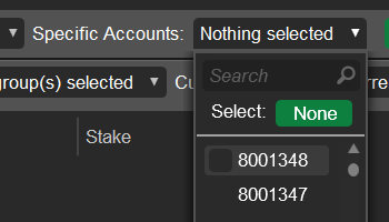 New Report Parameters in the Deals Application