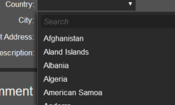 Searchable Combo Boxes