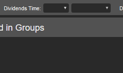 Dividends Time in Profile