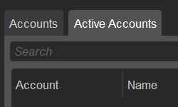 Active Accounts