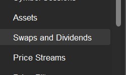 Swaps and Dividends Profile