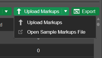 Amended Markups Upload Logic